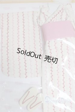 画像2: AZONE/OF:PN浴衣set〜豆の葉柄〜 (ピンク×レッド)/0 A-26-02-04-024-NY-ZA