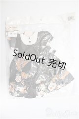 SDM/OF:和柄ワンピース/1/4　40ｃｍ　BJD　MJD　衣装　ドール用 A-26-01-21-358-NY-ZA