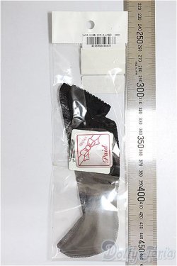 画像2: SDM/OF:ソックス・ミニ（黒・フラワーチェック柄）/1/4　40ｃｍ　BJD　MJD　衣装　ドール用 A-26-01-21-370-NY-ZA