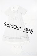 SDM＆MSD/OF:灰ばら女学院　初等科夏制服・ミニ/1/4　40ｃｍ　BJD　MJD　衣装　ドール用 A-26-01-28-296-NY-ZA