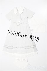 SDM＆MSD/OF:灰ばら女学院　初等科夏制服・ミニ/1/4　40ｃｍ　BJD　MJD　衣装　ドール用 A-26-01-28-296-NY-ZA