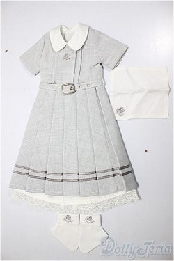 画像1: SDM＆MSD/OF:灰ばら女学院　初等科夏制服・ミニ/1/4　40ｃｍ　BJD　MJD　衣装　ドール用 A-26-01-28-296-NY-ZA