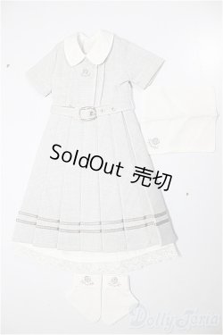 画像1: SDM＆MSD/OF:灰ばら女学院　初等科夏制服・ミニ/1/4　40ｃｍ　BJD　MJD　衣装　ドール用 A-26-01-28-296-NY-ZA