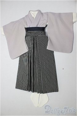 画像1: SDM/OF:白藤色袴セット・ミニ/1/4　40ｃｍ　BJD　MJD　衣装　ドール用 A-26-01-28-277-NY-ZA