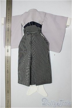 画像2: SDM/OF:白藤色袴セット・ミニ/1/4　40ｃｍ　BJD　MJD　衣装　ドール用 A-26-01-28-277-NY-ZA