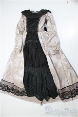 SD/OF:ドレス/1/3　60ｃｍ　BJD　MJD　衣装　ドール用 A-26-01-28-282-NY-ZA