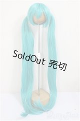 8-9inch/ウィッグ　初音ミクウィッグ A-26-01-28-159-NY-ZA