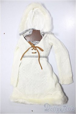 画像1: DD/OF:ホワイトファー・ニットワンピセット/0 A-26-01-28-292-NY-ZA