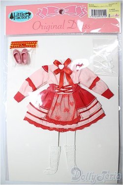 画像1: リトルファクトリー/OF:22ｃｍ　2026年度版バレンタインドレスDX/ファッションドール　衣装 A-26-01-28-219-NY-ZA