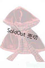 MSD/OF:フードケープ:VOLKS製/1/4　40ｃｍ　BJD　MJD　衣装　ドール用 A-26-01-28-216-NY-ZA