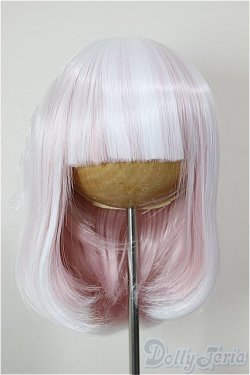 画像1: 8-9inch/Pigg Doll様製 ウィッグ/インチ　BJD　MJD　ドール用 A-26-01-28-237-WT-ZA