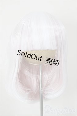 画像1: 8-9inch/Pigg Doll様製 ウィッグ/インチ　BJD　MJD　ドール用 A-26-01-28-237-WT-ZA