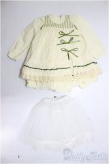 SDM＆MSD/OF:ワンピース/1/4　40ｃｍ　BJD　MJD　衣装　ドール用 A-26-01-28-381-WT-ZA