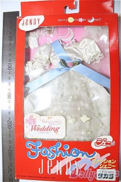 画像2: ジェニー/OF:ファッションジェニー ウェディング/ファッションドール　衣装 A-26-02-04-159-WT-ZA