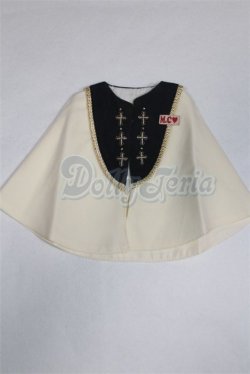 画像1: SDM/OF MELODY.C様製Holy Crossケープ(ベージュ)/1/3　60ｃｍ　BJD　MJD　衣装　ドール用 A-26-03-11-010-TN-ZA