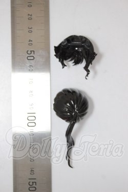 画像2: 1/12サイズ/髪の毛パーツ A-26-03-04-274-NY-ZA