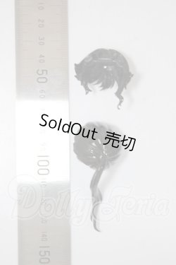 画像2: 1/12サイズ/髪の毛パーツ A-26-03-04-274-NY-ZA