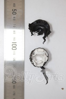 画像2: 1/12サイズ/髪の毛パーツ A-26-03-04-299-NY-ZA