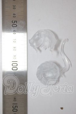 画像2: 1/12サイズ/髪の毛パーツ A-26-03-04-279-NY-ZA