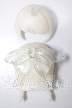 画像1: 1/12サイズ/髪の毛パーツ A-26-04-01-180-NY-ZA