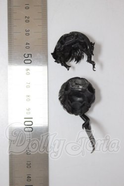 画像2: 1/12サイズ/髪の毛パーツ A-26-03-04-297-NY-ZA