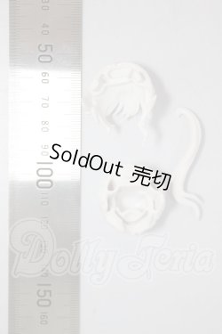 画像2: 1/12サイズ/髪の毛パーツ A-26-03-04-283-NY-ZA