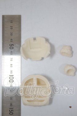 画像2: 1/12サイズ/髪の毛パーツ A-26-03-04-289-NY-ZA