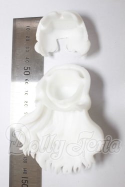 画像2: 1/12サイズ/髪の毛パーツ A-26-04-01-185-NY-ZA
