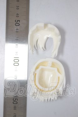 画像2: 1/12サイズ/髪の毛パーツ A-26-03-04-294-NY-ZA