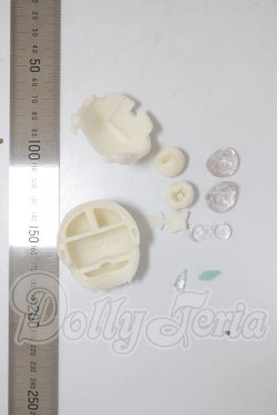 画像2: 1/12サイズ/髪の毛パーツ A-26-03-04-295-NY-ZA