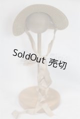 SDM/OF:麦わらボンネット/1/4　40ｃｍ　BJD　MJD　衣装　ドール用 A-26-03-11-055-NY-ZA