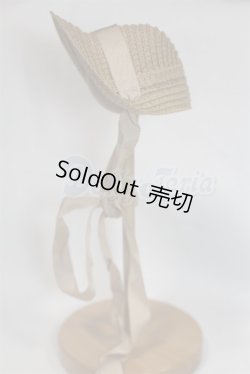 画像2: SDM/OF:麦わらボンネット/1/4　40ｃｍ　BJD　MJD　衣装　ドール用 A-26-03-11-055-NY-ZA