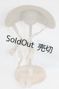SDM/OF:麦わらボンネット/1/4　40ｃｍ　BJD　MJD　衣装　ドール用 A-26-03-11-052-NY-ZA