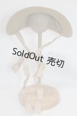 SDM/OF:麦わらボンネット/1/4　40ｃｍ　BJD　MJD　衣装　ドール用 A-26-03-11-052-NY-ZA