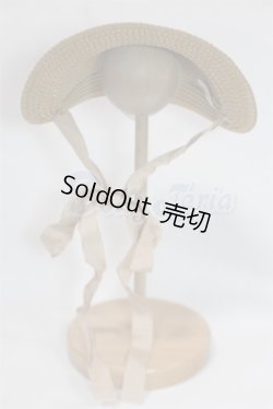 画像1: SDM/OF:麦わらボンネット/1/4　40ｃｍ　BJD　MJD　衣装　ドール用 A-26-03-11-052-NY-ZA