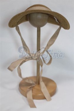 画像1: SDM/OF:麦わらボンネット/1/4　40ｃｍ　BJD　MJD　衣装　ドール用 A-26-03-11-051-NY-ZA