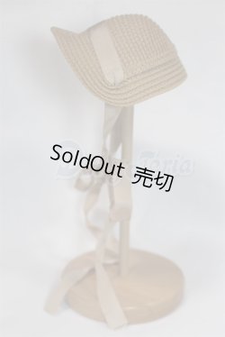 画像2: SDM/OF:麦わらボンネット/1/4　40ｃｍ　BJD　MJD　衣装　ドール用 A-26-03-11-051-NY-ZA