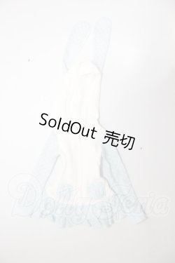 画像1: azone/OF:AZO2バニーパーカーワンピースII ホワイト x ライトブルー A-26-03-04-395-NY-ZA
