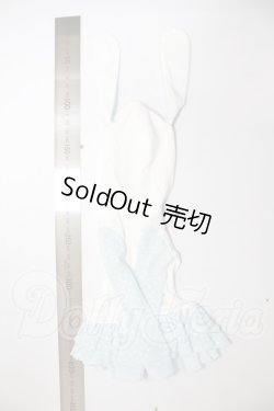 画像2: azone/OF:AZO2バニーパーカーワンピースII ホワイト x ライトブルー A-26-03-04-395-NY-ZA