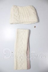 MSD&SDM/OF:マフラー＆ニット帽 A-26-03-11-200-TN-ZA