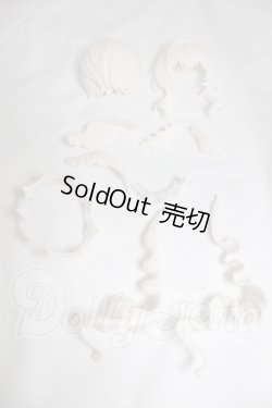 画像1: ルナに捧ぐ 未塗装　ヘアパーツ A-26-03-11-313-TN-ZA