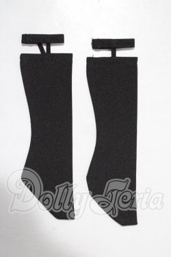 画像1: SD/OF:靴下留め付きソックス(黒) U-26-03-11-054-TN-ZU