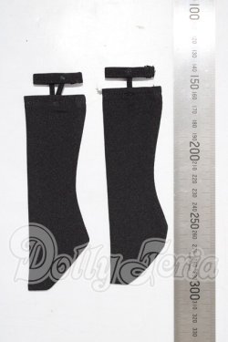 画像2: SD/OF:靴下留め付きソックス(黒) U-26-03-11-054-TN-ZU