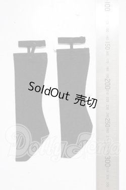 画像2: SD/OF:靴下留め付きソックス(黒) U-26-03-11-054-TN-ZU