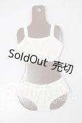SDM/OF:スポーツブラ＆ショーツセット（白）・ミニ A-26-03-18-367-NY-ZA