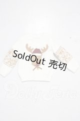 SDM＆MSD/OF:トップス　VOLKS製アグリーセーター（トナカイ）・ミニ U-26-03-11-035-NY-ZU