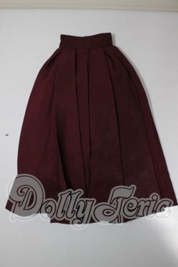 画像1: SD/OF:クラシカルスカート（ボルドー） A-26-03-11-339-NY-ZA