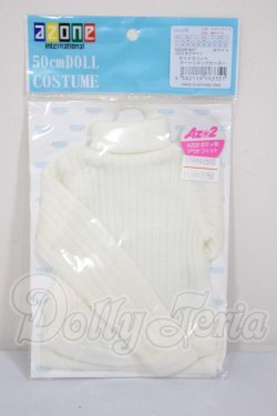 画像1: AZONE/OF:50ｃｍ　サイドスリットタートルネックセーター A-26-03-11-345-NY-ZA