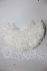 MSD/OF:ぽんぽんパニエ(白)・ミニ A-26-04-01-287-NY-ZA