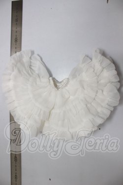 画像2: MSD/OF:ぽんぽんパニエ(白)・ミニ A-26-04-01-287-NY-ZA